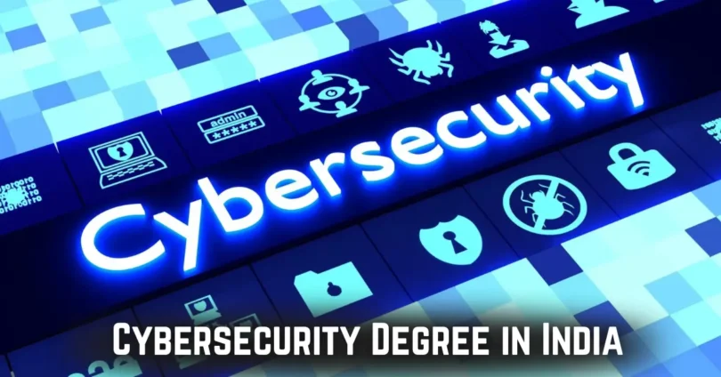 cybersecurity degree in india